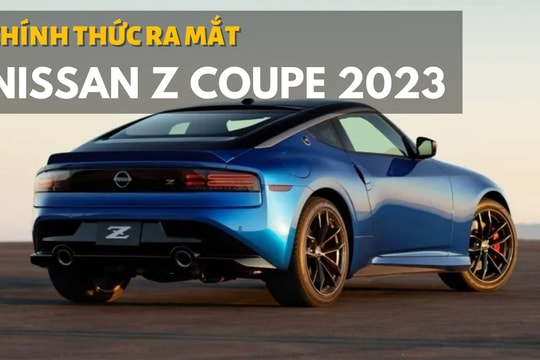 Nissan Z Coupe 2023 ra mắt: Đối thủ của Toyota Supra