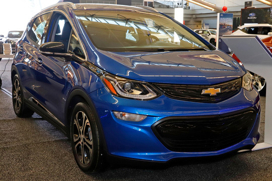 GM mở rộng triệu hồi xe Chevrolet Bolt