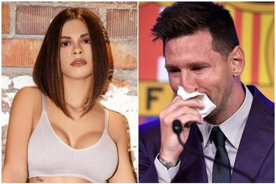 Siêu mẫu Playboy chi 600.000 USD mua… khăn lau mũi của Messi