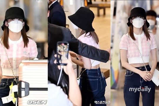 Miyawaki Sakura vừa đáp xuống Hàn Quốc đã được đội ngũ vệ sĩ của BTS tận tình chăm sóc: HYBE bị Knet mỉa mai là 'công ty Nhật Bản'