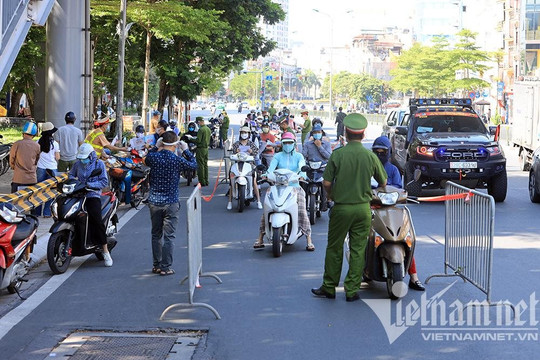 Hà Nội: 6 nhóm đối tượng dự kiến được cấp giấy đi đường sau ngày 6/9
