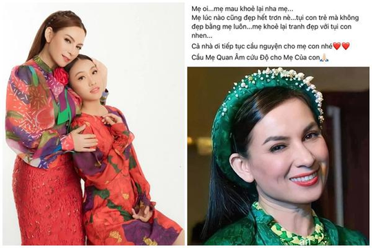 Con gái Phi Nhung: 'Tụi con và các em chờ mẹ về'