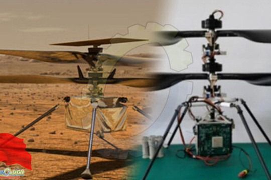 Trung Quốc trình làng nguyên mẫu thiết bị thăm dò Sao Hỏa, dân mạng lập tức chê bai: Sao chép trắng trợn thiết bị bay của NASA