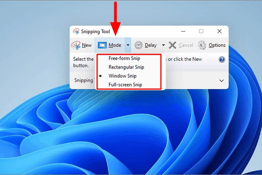 Cách chụp ảnh màn hình Windows 11 không cần cài thêm phần mềm