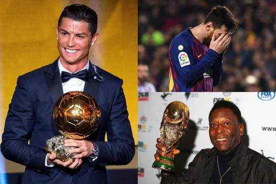 Ronaldo 'chấp' cả Messi và Pele, MU thêm hân hoan