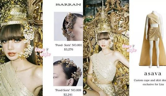 Bóc giá đồ hiệu tiền tỷ cho tạo hình Thái Lan của Lisa trong MV solo