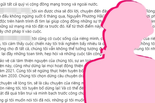 Đại gia P.H tuyên bố dừng 'cuộc chiến' sao kê sau khi khiến Trấn Thành, Thủy Tiên, Đàm Vĩnh Hưng 'lao đao'
