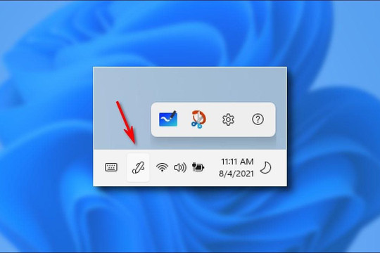 Cách hiển thị Pen menu trên thanh Taskbar của Windows 11