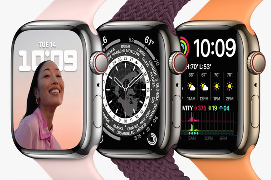 Apple Watch Series 7 có cùng bộ xử lý với Apple Watch Series 6