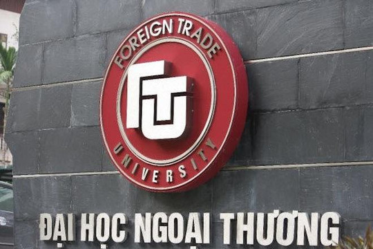 Điểm chuẩn Đại học Ngoại thương thấp nhất 28,05