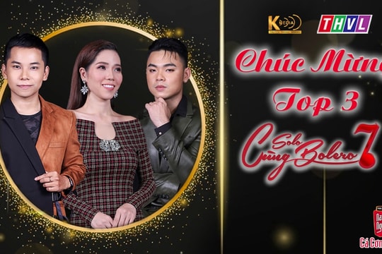 'Solo cùng Bolero' mùa 7 gọi tên top 3 tại đêm chung kết
