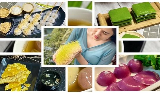 Dân mạng 'ngả mũ' 9x trổ tài làm các loại quà quê từ Bắc vô Nam