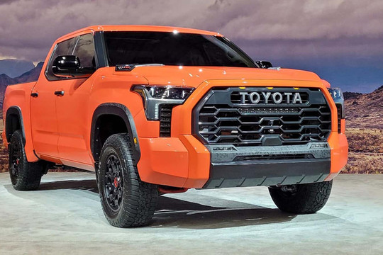 Chi tiết bán tải Full-Size Toyota Tundra 2022 vừa ra mắt