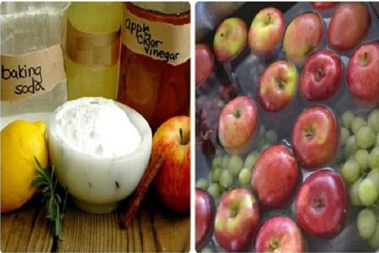 7 cách đơn giản để rửa sạch hóa chất trên hoa quả