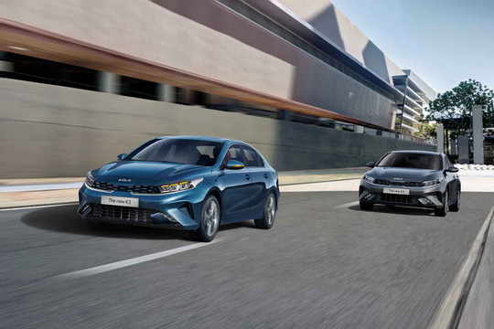Kia K3 2021 ra mắt với 3 phiên bản, chốt giá từ 559 triệu đồng cạnh tranh nhất phân khúc
