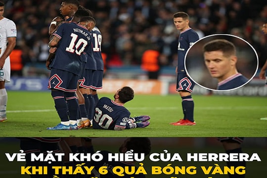 Ảnh chế: Thế giới điên đảo khi Messi "hạ mình" làm hàng rào chống đá phạt