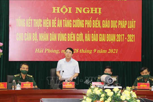 Hải Phòng: Tổng kết công tác giáo dục pháp luật cho vùng biên giới, hải đảo