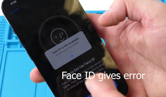 iPhone 13 sẽ mất Face ID nếu màn hình được thay thế bởi bên thứ ba