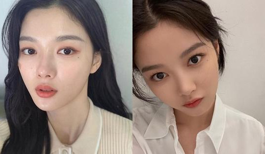 Mẹo makeup giúp làn da tươi tắn của 'em gái quốc dân' Kim Yoo Jung