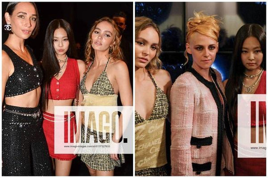 3 đại sứ Chanel chụp chung: Jennie liệu có trên cơ Kristen Stewart, Lily-Rose Depp?