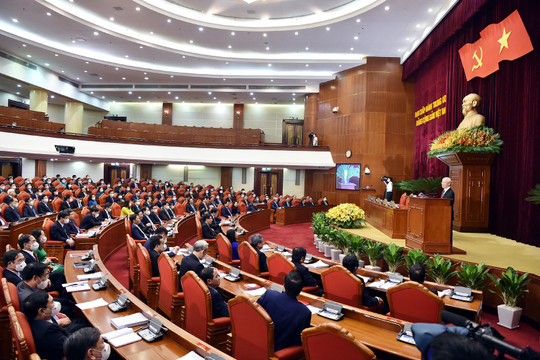 THÔNG BÁO Hội nghị lần thứ tư Ban Chấp hành Trung ương Đảng khóa XIII