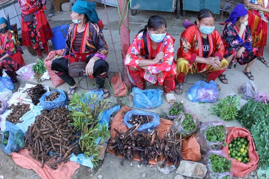 Rực rỡ sắc màu chợ phiên thị trấn Tủa Chùa