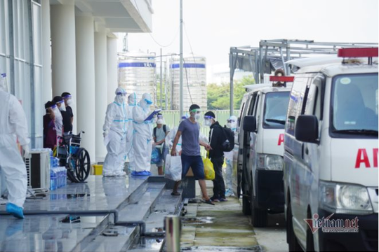 Đà Nẵng đóng cửa bệnh viện dã chiến, chuyển toàn bộ F0 đến nơi điều trị mới

