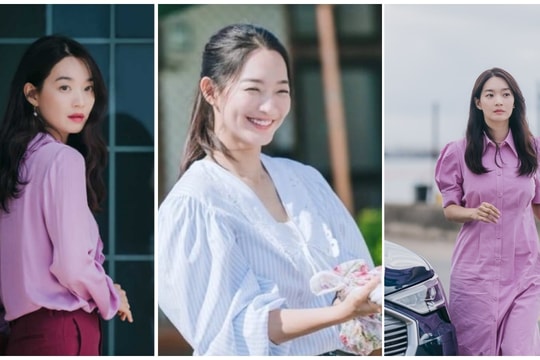 Mặc đẹp như nữ chính ‘Điệu Cha-Cha-Cha làng biển’ Shin Min Ah
