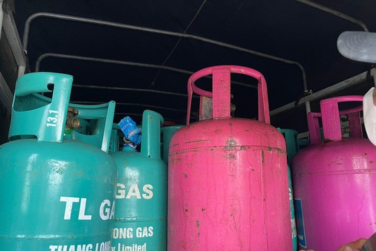 Phá đường dây sang chiết, tiêu thụ hơn 500 tấn gas lậu ở Hải Dương