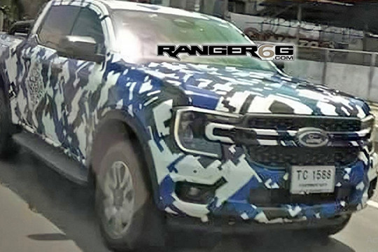 Ford Ranger hoàn toàn mới trông giống Maverick