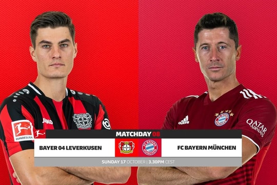 Ba điểm nhấn trận Bayer Leverkusen – Bayern Munich 