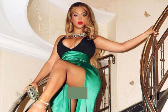 Beyoncé kích thích thị giác với thiết kế khoét xẻ