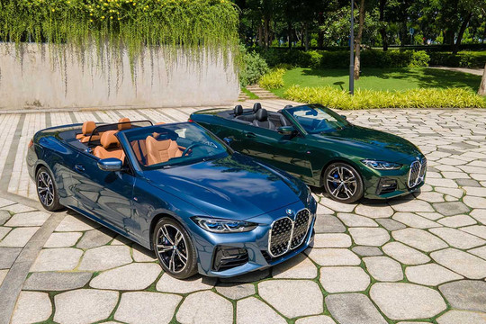 BMW 4-Series Convertible ra mắt Việt Nam: Xe mui trần "chất chơi" dành cho nhà giàu