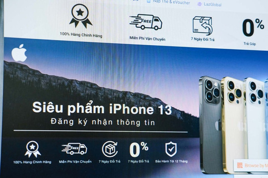 Lý do Shopee, Tiki, Lazada không cho đặt trước iPhone 13