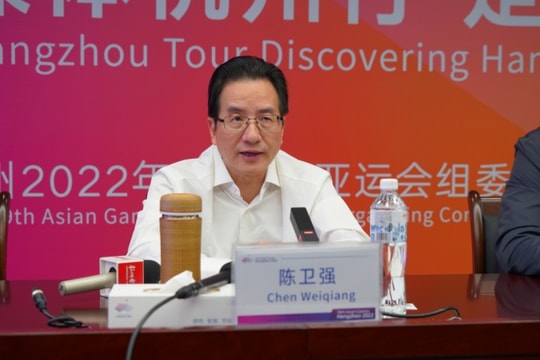 BTC Asian Games Hangzhou 2022 hy vọng có thể đón khá giả nước ngoài đến cổ vũ