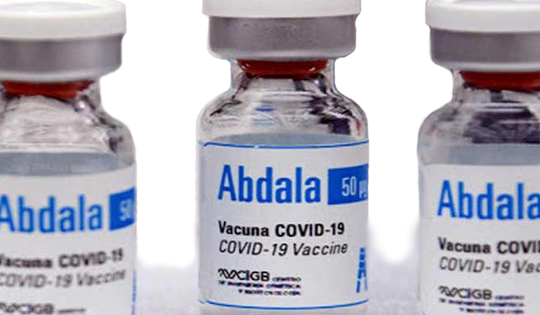 Bộ Y tế: Vaccine phòng COVID-19 Abdala tiêm 3 liều cho người từ 19- 65 tuổi