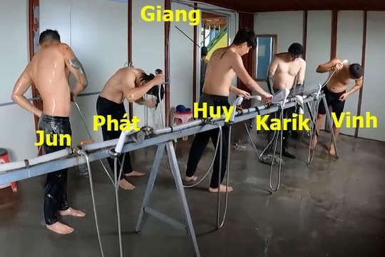 Fan hú hét vì cảnh dàn cast nam Running Man Việt đi tắm khoe body cực 'mlem'