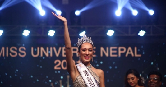 Người đẹp gốc Mỹ đăng quang hoa hậu Hoàn Vũ Nepal 2021