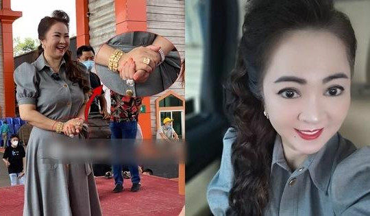 Bà Phương Hằng ở Đại Nam lộ nọng cằm, da nhăn khác bọt ảnh selfie
