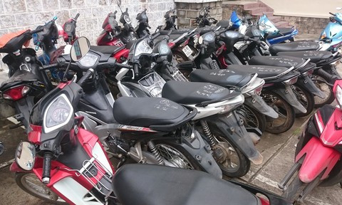 Công an Q.Bình Thạnh tìm chủ sở hữu chiếc xe máy trong vụ trộm