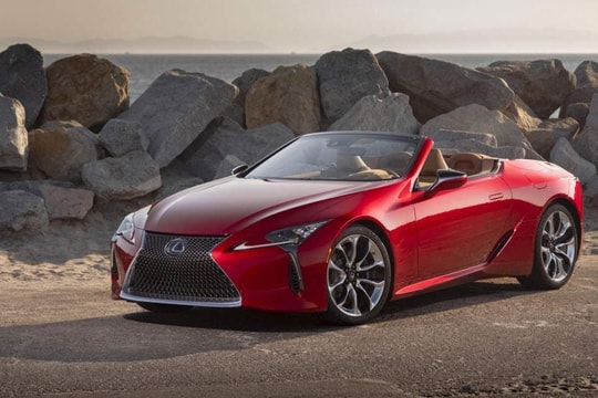 Lexus LC 500 Convertible 2022 phiên bản cập nhật mới có gì hot?