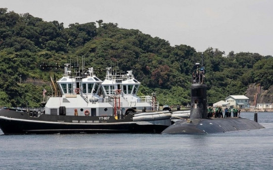 Chỉ huy tàu ngầm USS Connecticut của Mỹ bị miễn nhiệm sau va chạm ở Biển Đông