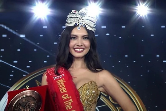 Người đẹp Philippines đăng quang Hoa hậu Hoàn cầu 2021