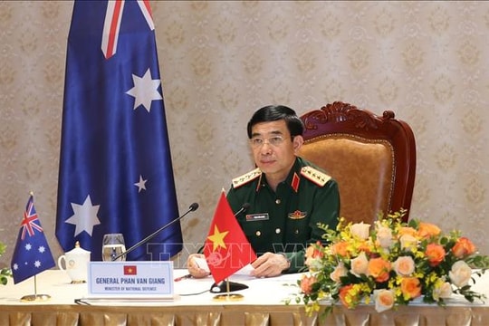 Tiếp tục duy trì có hiệu quả hợp tác quốc phòng Việt Nam-Australia