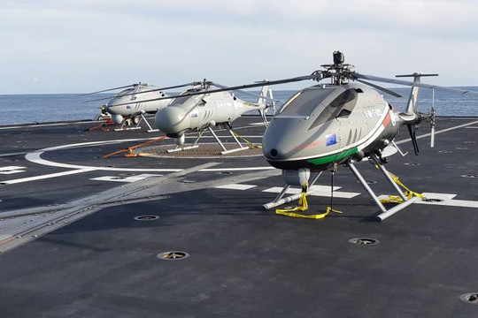 Trực thăng không người lái AWHero thế hệ mới của Quân đội Italia