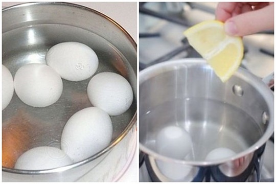 Luộc trứng rồi thêm lát chanh vào, ngạc nhiên vì điều kỳ diệu xảy ra