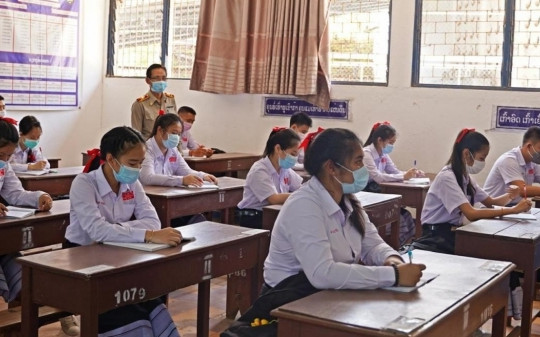 Covid-19: Lần thứ 14 gia hạn phòng dịch, chính phủ Lào vẫn cho phép mở cửa trở lại trường học trên toàn quốc