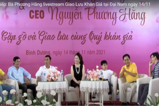 Làm rõ các phát ngôn nhục mạ báo chí trên livestream của bà Nguyễn Phương Hằng