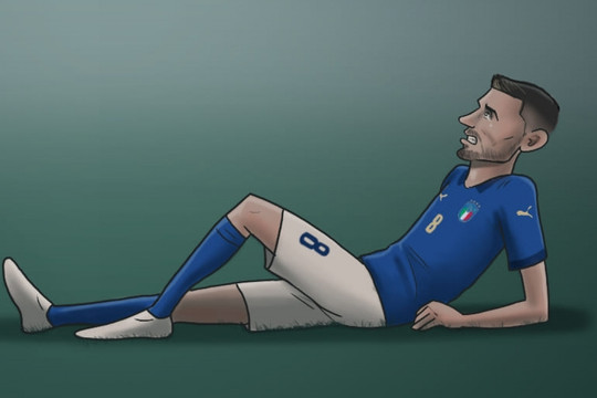 Biếm hoạ 24h: Jorginho "báo hại" Italia ở vòng loại World Cup 2022