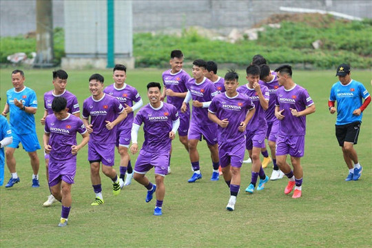 Lịch trình tập huấn của đội tuyển Việt Nam hướng đến AFF Cup 2020